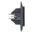 Legrand Niloé Step vakfedél fekete 863500