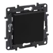 Legrand Niloé Step 101N egypólusú nyomó 6A fekete 863509