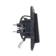 Legrand Niloé Step 106 váltókapcsoló jelzőfénnyel fekete 10AX 863516