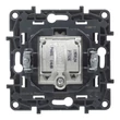 Legrand Niloé Step TV-R-SAT átmenő csatlakozóaljzat 14 dB fekete 863578