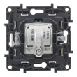 Legrand Niloé Step TV-R-SAT végzáró csatlakozóaljzat 10 dB fekete 863579