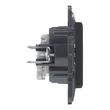 Legrand Niloé Step TV-R-SAT végzáró csatlakozóaljzat 10 dB fekete 863579