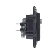Legrand Niloé Step TV-R-SAT csillagpontos csatlakozóaljzat 1,5 dB fekete 863580
