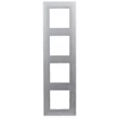 Legrand Niloé Step 4-es keret csiszolt alumínium 863894