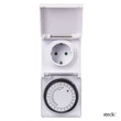 Steck Kültéri mechanikus napi kapcsolóóra 3500W IP44 STM 240K