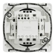 Schneider Electric MUREVA Styl egypólusú nyomó (101n) polárfehér MUR39027