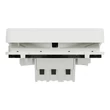 Schneider Electric MUREVA Styl egypólusú nyomó (101n) polárfehér MUR39027