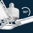 NEBO HIGH BRIGHT 6000 E27 60W 6000Lm ultrafényes garázslámpa garázslámpa NEB-OTH-0001-G