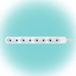 Home NV 4E-3/WH EURO hálózati elosztó 3 m H05VVH2-F 2 x 0,75 mm2, 4 védőérintkezős EURO aljzat, max. 2300 W, fehér NV 4E-3/WH