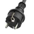 Home NV715BK 15m hosszabbító gumikábel, H07RN-F 3G1,5 mm² zárófedéllel, max. 3500 W, IP44, fekete NV715BK