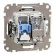 Schneider Sedna Design TV/RJ45 Cat6 UTP kombinált aljzat antracit SDD114469T
