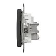 Schneider Sedna Design TV aljzat átmenő 7 dB antracit SDD114474