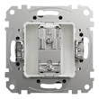 Schneider Sedna Design TV aljzat átmenő 7 dB antracit SDD114474