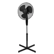 Home SF40BK állóventilátor, 45 W, 40cm-es lapátátmérő, 3 sebességfokozat, oszcillálás, állítható fejdőlésszög, fekete színű SF40BK
