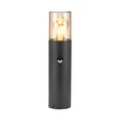Avide Athen kültéri állólámpa mozgásérzékelővel fekete 1xE27 300 mm IP54 AOLPE27-S-ATH-30