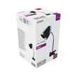 Avide Basic asztali lámpa fekete csíptethető 1xE27 ABDL-CLIP-B-15W