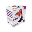Avide Basic asztali lámpa piros csíptethető 1xE27 ABDL-CLIP-R-60W