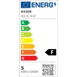 Avide Claude LED asztali lámpa üzleti bőrhatású fehér 5W 500Lm 5000K ABLDL-BLC-5W-WH