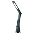 Avide Claude LED asztali lámpa üzleti bőrhatású fekete 5W 500Lm 5000K ABLDL-BLC-5W-BL