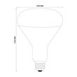 Avide infra izzó világos E27 100W R125