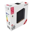 Avide kültéri fali LED lámpa 2 irányú 6W 427lm 3000K fekete IP65 Sydney