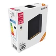 Avide kültéri fali LED lámpa 2 irányú 6W 460lm 4000K fekete IP65 Sydney