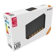 Avide kültéri fali LED lámpa 6W 366lm 4000K 200 mm fekete IP65 Sydney