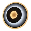 Avide LED fali lámpa 31W 2390lm IP20 Oyster Declan mini AWDO3S-DEC