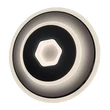 Avide LED fali lámpa 31W 2390lm IP20 Oyster Declan mini AWDO3S-DEC