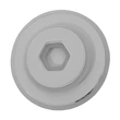 Avide LED fali lámpa 31W 2390lm IP20 Oyster Declan mini AWDO3S-DEC