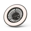Avide LED mennyezeti lámpa és ventilátor 2x24W fekete Whitney AFCLCCT-48W-15W-WHB