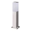 Avide Panama kültéri állólámpa szatén nikkel 1xE27 500 mm IP44 AOLPE27-PAN-SN