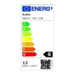 Avide James LED asztali lámpa satus felfogatható 12W CCT fekete ABLDL-DM-12W