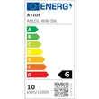 Avide Snail LED asztali lámpa 10W 3000K arany ABLDL-WW-SN