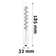 Avide soft filament LED izzó E27 4,5W 400lm 2700K T9 ABLSFT9EW-4.5W