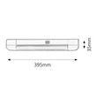 Band light fénycsöves 10W lámpatest kapcsolóval 2700K Rábalux 2306