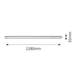 Band light fénycsöves 36W lámpatest kapcsolóval 2700K Rábalux 2309