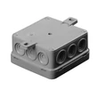 Budvill A2 kötődoboz műanyag 75x75x40 mm falon kívüli IP54 5232H
