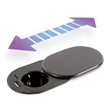 Delight beépíthető rejtett konnektor USB aljzattal fekete 20463BK
