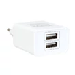 Delight hálózati adapter 2xUSB fehér 55039-2WH