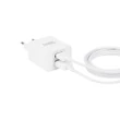 Delight hálózati adapter 2xUSB fehér 55039-2WH