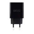 Delight hálózati adapter 2xUSB fekete 55039-2BK
