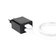 Delight hálózati adapter 2xUSB fekete 55039-2BK