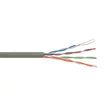 Delight UTP kábel Cat.5e tömör belső ér szürke (CCA) 20016
