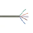Delight UTP kábel Cat.6 tömör belső ér szürke (CCA) 20047