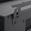 Elektromos fali / szabadonálló kandalló hősugárzó LED íves BW2019