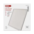 Emos FLORI LED mennyezeti lámpa fehér négyzet 18W 1800lm 4000K IP20 ZM1402