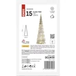 Emos karácsonyi LED-es üveg karácsonyfa elemes beltéri 27 cm DCLW30