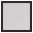 Emos LED 12,5W 1100Lm mennyezeti lámpatest LED panel NEXXO négyzet fekete CCT IP20/IP40 ZM6333