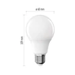 Emos LED izzó classic A60 E27 9,5W 1055lm 2700K ZQ5E51